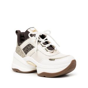 MICHAEL Michael Kors Olympia Metallic Trainer 👟✨